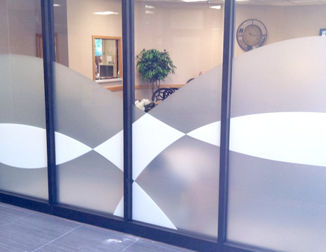 Instalación vinilos glaseados barcelona, vinilo glass