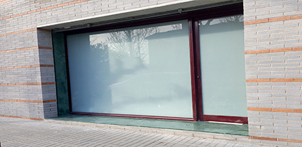 Impresión de vinilos para cristaleras Barcelona